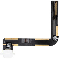 Flexibele kabel met bliksemafleider en dataschakelaar voor Apple iPad 9,7" 2018 - wit