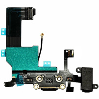 Voedings- en dataconnector met stekkeraansluiting en flex-kabel voor Apple iPhone 5C