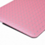 Beschermhoes/hoes met lederen oppervlak en glitter patroon voor MacBook Air 13" (A1369 / A1466) - rozig