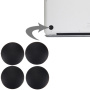 Vervangende rubberen voetjes voor MacBook Pro 13" (A1425 / A1502) / Pro 15" (A1398) - 4 stuks - zwart