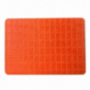 Beschermhoes / hoes met lederen oppervlak met roosterpatroon voor MacBook Air 13" (A1369 / A1466) - oranje