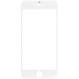 Front touch glas, inclusief OCA-lijm, cameraframes aan de voorzijde, proximiteitssensor en handsetrooster, voor iPhone 6S - wit