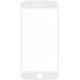 Front touch glas, inclusief OCA-lijm, cameraframes aan de voorzijde, proximiteitssensor en handsetrooster, voor iPhone 6S Plus - wit