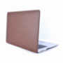 Hoes met lederen oppervlak voor MacBook Air 13" (A1237 / A1304  / A1369 / A1466) - bruin
