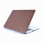 Hoes met lederen oppervlak voor MacBook Air 13" (A1237 / A1304  / A1369 / A1466) - bruin