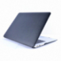 Hoes met lederen oppervlak voor MacBook Air 13" (A1237 / A1304  / A1369 / A1466) - zwart