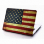 Matte hoes voor MacBook Air 13" (A1237 / A1304  / A1369 / A1466) - Amerikaanse retrovlag