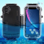Haweel waterdichte Haweel koffer tot 40m voor iPhone XR - zwart