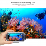 Haweel waterdichte Haweel koffer tot 40m voor iPhone XR - zwart
