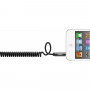 Belkin Mixit-audiokabel gedraaid voor iPhone / iPad / iPod - 1,8m - zwart