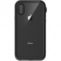 Waterdichte koffer voor Apple iPhone X - zwart
