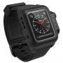Catalyst waterdichte behuizing met band voor Apple Watch 42mm - zwart