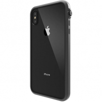 Katalysator Impact Cover met zwart frame voor Apple iPhone XS Max. - rein