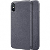 Nillkin Sparkle Folio koffer voor Apple iPhone X / XS - zwart