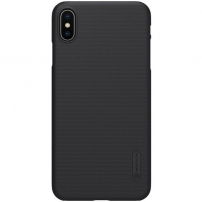 Nillkin Super matte cover voor iPhone XS Max. - zwart