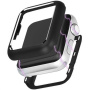 Magnetische metalen behuizing voor Apple Watch 38mm - zwart