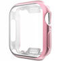 Koffer met displaybeveiliging voor Apple Watch 40mm - roze-goud
