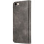 2in1 afneembare flip case van kunstleder voor Apple iPhone 6 / 6S - bruin