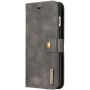 2in1 afneembare flip case van kunstleder voor Apple iPhone 6 / 6S - bruin