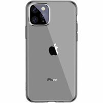 Baseus doorzichtig zacht plastic deksel voor iPhone 11 Pro - zwart