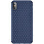 BASEUS Golfkap voor iPhone XS Max. - donkerblauw