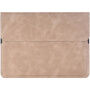 CRAZY HORSE envelop met standaard en documentvakken voor iPad Pro 9,7" / Air 2 - beige