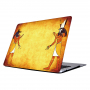 Matte hoes Egypte voor MacBook Pro 13'' (A1706 / A1708 / A1989 / A2159) - geel
