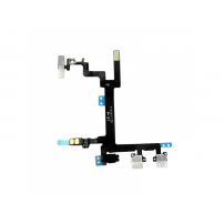 Flexibele kabel met mute-schakelaar + volumeregelaar + aan/uit-schakelaar voor Apple iPhone 5