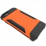 Duurzaam deksel met externe batterij voor iPhone 6 / 6S / 7S / 7 - oranje