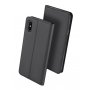 DUX DUCIS flip case voor iPhone XS Max. - grauw