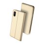 DUX DUCIS flip case voor iPhone XS Max. - goud