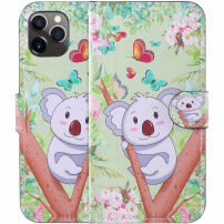 Tikethoes met Stand Koala voor iPhone 11 Pro - kleurrijk
