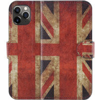 Flip Case met standaard UK retro vlag voor iPhone 11 Pro - kleurrijk