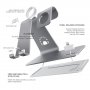 Bestand 3in1 Docking-oplaadstandaard voor iPhone / Apple Watch / AirPods - grijs