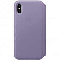 Appel Folio Lederen Flip case voor iPhone XS - seringen