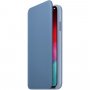Appel Folio Lederen Flip case voor iPhone XS Max. - korenbloem blauw