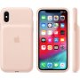 Origineel Apple achteromslag met batterij voor iPhone XS - zandroze