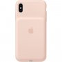 Origineel Apple achteromslag met batterij voor iPhone XS Max. - zandroze
