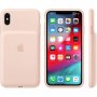 Origineel Apple achteromslag met batterij voor iPhone XS Max. - zandroze