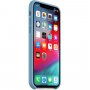 Appel Siliconenhoes voor iPhone XS - korenbloem blauw