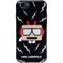 Karl Lagerfeld hoes Karl Robot voor Karl Lagerfeld voor iPhone 6 / 6S - zwart