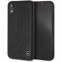 Mercedes Boogleren bekleding voor iPhone XR - zwart