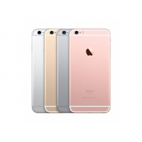 Vervangingsdeksel aan de achterzijde inclusief knoppen voor Apple iPhone 6S Plus - goud