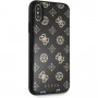Ik denk dat de laag glitter pioenroos cover voor iPhone X / XS - zwart