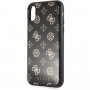 Ik denk dat de laag glitter pioenroos cover voor iPhone X / XS - zwart