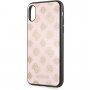 Ik denk dat de laag glitter pioenroos cover voor iPhone X / XS - lichtroze