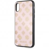 Ik denk dat de laag glitter pioenroos cover voor iPhone X / XS - lichtroze