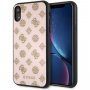 Ik denk dat de laag glitter pioenroos cover voor iPhone XR - lichtroze