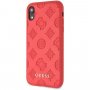Ik denk dat Debossed Pioenroos cover voor iPhone XR - rood