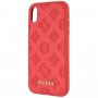 Ik denk dat Debossed Pioenroos cover voor iPhone XR - rood